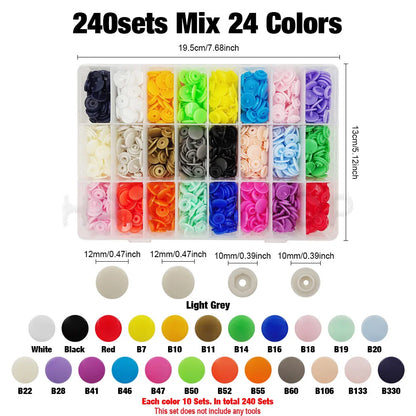 Snap Fastener Kits and Refills