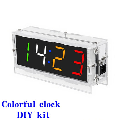 Electronic Colorful DIY Digital Clock