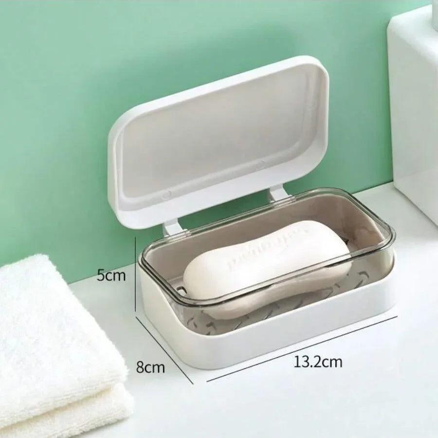 Travel Soap Case with Removable Draining Tray
