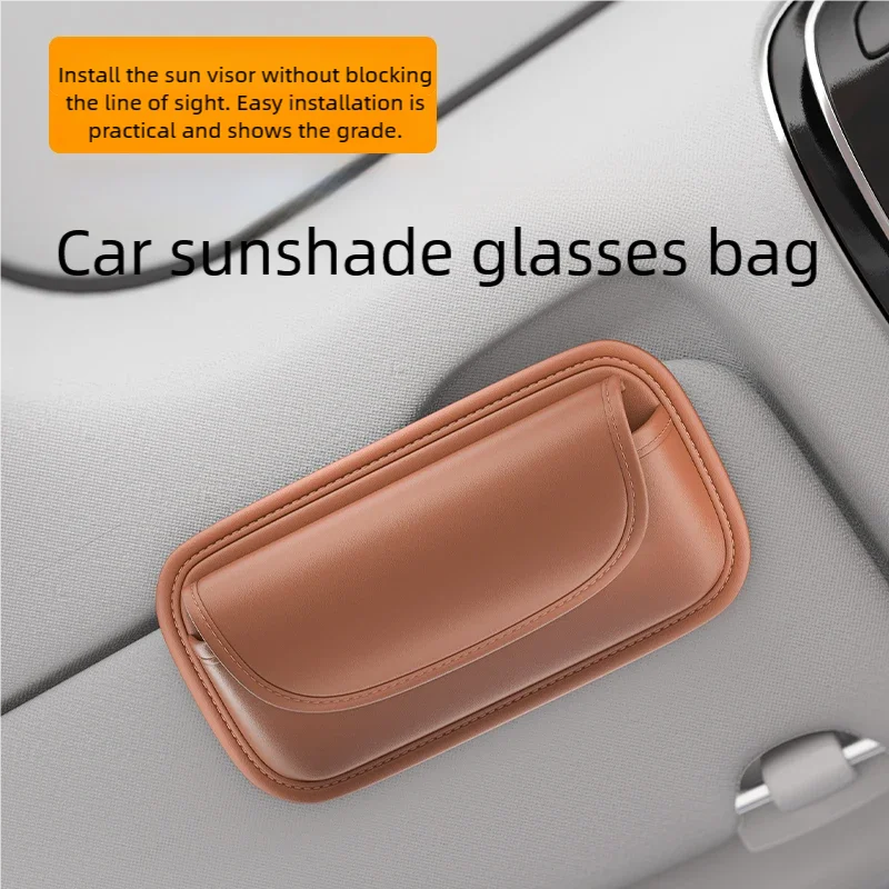 Car Sun Visor Glasses Case Organizer