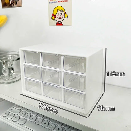 Nine-Compartment Desktop Organizer